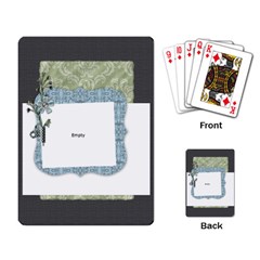 Summer Sophisticate Playing Cards - Playing Cards Single Design (Rectangle) Summer Sophisticate Playing Cards - Playing Cards Single Design (Rectangle)