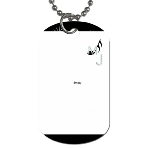 J  Lucas Dog Tag By Carol Schwenk Front