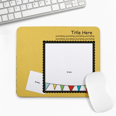 Everyday Chaos Mousepad 1 By Martha Meier Front