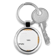 sunshiny day keychain - Key Chain (Round)