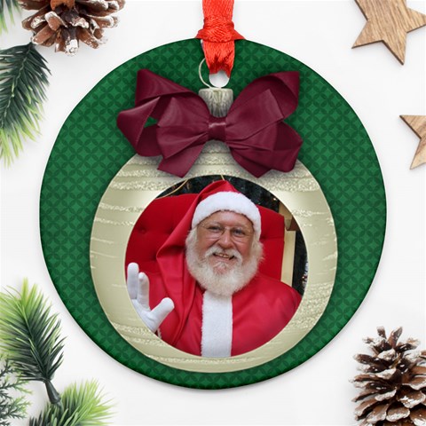 Christmas Ornament Back