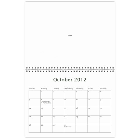 2012 Stx Calendar By John Connor Oct 2012