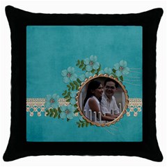 Throw Pillow Case (Black)- Love Forever (5 styles) Throw Pillow Case (Black)- Love Forever (5 styles)