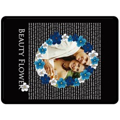 wedding  memory - 80  x 56  Fleece Blanket (Large)
