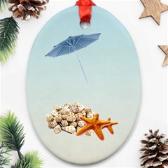 Summer Fun Ornament (oval)