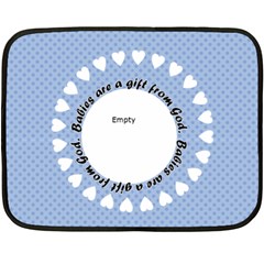 silas - 35 x27  Fleece Blanket (Mini)