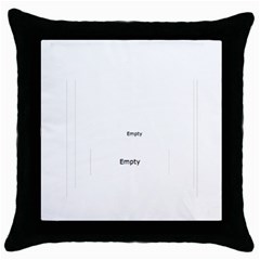 love - Throw Pillow Case (Black) love - Throw Pillow Case (Black)