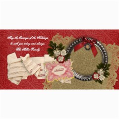 Blessed/holiday- 4x8 Photo Card