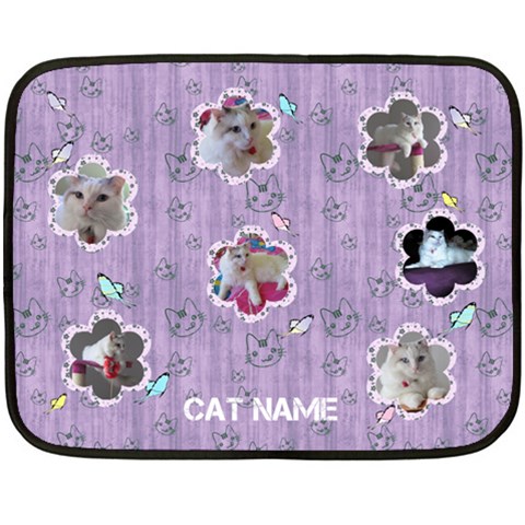 Cat Bed Blanket (mini) By Deborah 35 x27  Blanket