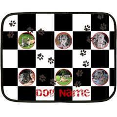 Dog Bed Mini Blanket (4 styles) - 35 x27 Fleece Blanket (Mini) Dog Bed Mini Blanket (4 styles) - 35 x27 Fleece Blanket (Mini)
