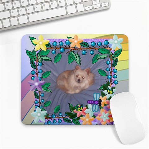 Rainbow Mouse Pad By Maryanne 9.25 x7.75  Mousepad - 1