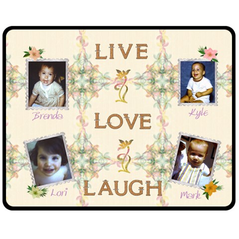 Mom Blanket By Lori Baenen 60 x50  Blanket Front