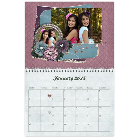 18 Month 2025 Calendar/family Jan 2025