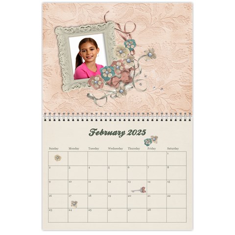 18 Month 2025 Calendar/family Feb 2025