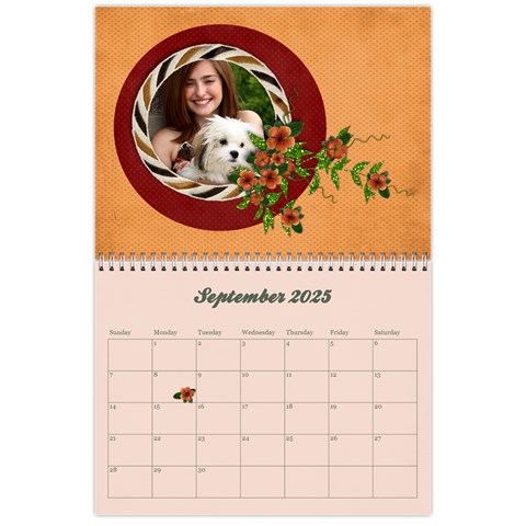 18 Month 2025 Calendar/family Sep 2025