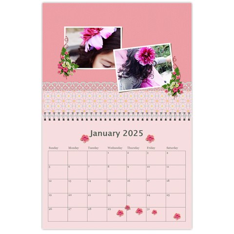 Calendar Jan 2025