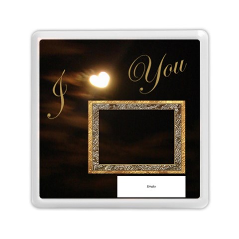 I Heart You Moon Memory Card Reader By Ellan Front