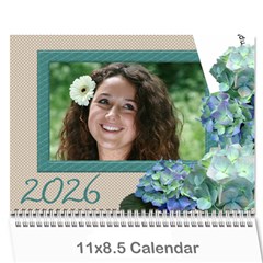 Hydrangea Delight 2026 (any Year) Calendar