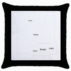 happy birthday (5 styles) - Throw Pillow Case (Black) happy birthday (5 styles) - Throw Pillow Case (Black)