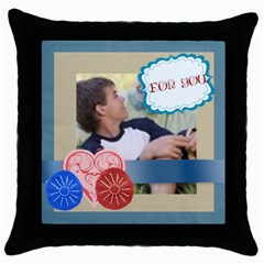 family (5 styles) - Throw Pillow Case (Black) family (5 styles) - Throw Pillow Case (Black)
