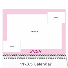 Framed With Flowers 2026 (any Year) Calendar