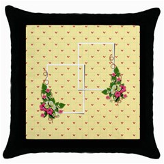 Throw Pillow - Red Hearts (5 styles) - Throw Pillow Case (Black) Throw Pillow - Red Hearts (5 styles) - Throw Pillow Case (Black)