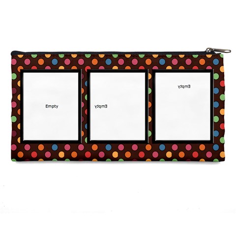 Colorful World Pencil Case By Blue Angel Back