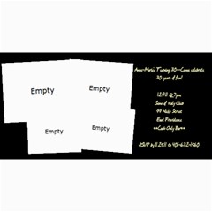 invites - 4  x 8  Photo Cards