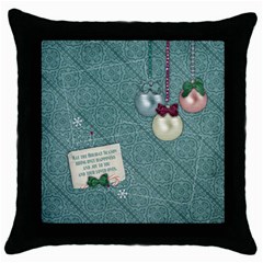 Victorian Christmas/ornament- pillow (1side) (5 styles) - Throw Pillow Case (Black) Victorian Christmas/ornament- pillow (1side) (5 styles) - Throw Pillow Case (Black)