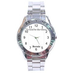 watch for Phyllis for Bernie - Stainless Steel Analogue Watch