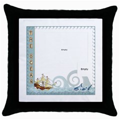 The Ocean Throw Pillow (5 styles) - Throw Pillow Case (Black) The Ocean Throw Pillow (5 styles) - Throw Pillow Case (Black)