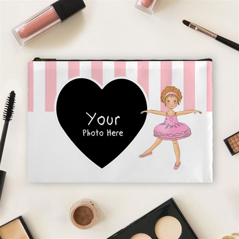 Ballerina Cosmetic Bag Large By Lillyskite Front