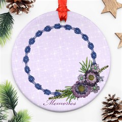 Purple/Heal/girl-Ornament (Round, 1 side) - Ornament (Round) Purple/Heal/girl-Ornament (Round, 1 side) - Ornament (Round)