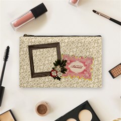 Count your blessings/holiday-Cosmetic Bag (M)  - Cosmetic Bag (Medium)