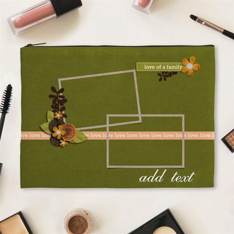 Cosmetic Bag (xl) Front