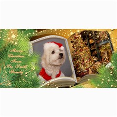 Merry Christmas 4x8 Photo Card No1