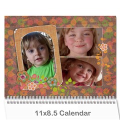 Shabby Chic/Flowers/Mother-Photo 2025 Calendar (12 months) - Wall Calendar 11  x 8.5  (12-Months)