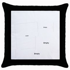 my family (5 styles) - Throw Pillow Case (Black) my family (5 styles) - Throw Pillow Case (Black)