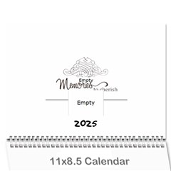 Calendar: Minimalist Memories to Cherish - Wall Calendar 11 x 8.5 (12-Months) Calendar: Minimalist Memories to Cherish - Wall Calendar 11 x 8.5 (12-Months)