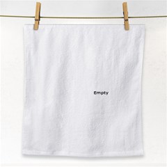 hot tulips face towel