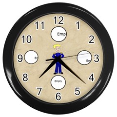 our prince clock - Wall Clock (Black)