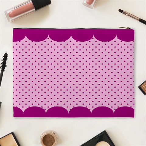 Cherry Cosmetic Bag Xl 01 By Carol Back
