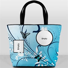 blue purse - Bucket Bag