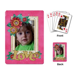 Love-Family-playing cards (single) - Playing Cards Single Design (Rectangle) Love-Family-playing cards (single) - Playing Cards Single Design (Rectangle)
