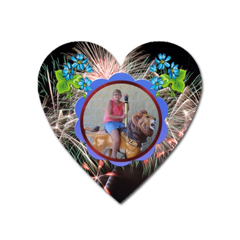 Akron Zoo Magnet By Tori Carson Front