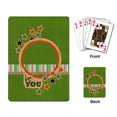 Playing Cards: Be You - Playing Cards Single Design (Rectangle) Playing Cards: Be You - Playing Cards Single Design (Rectangle)