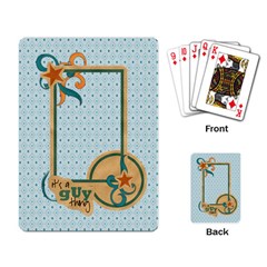 Playing Cards: It s a Guy Thing - Playing Cards Single Design (Rectangle) Playing Cards: It s a Guy Thing - Playing Cards Single Design (Rectangle)