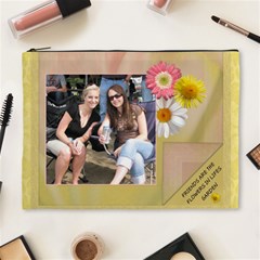 Friends Are Like Flowers XL Cosmetic Bag - Cosmetic Bag (XL)
