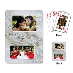 Our Day (single side) Playing Cards - Playing Cards Single Design (Rectangle) Our Day (single side) Playing Cards - Playing Cards Single Design (Rectangle)