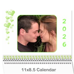 Subtle Hearts 2026 (any Year) Calendar
